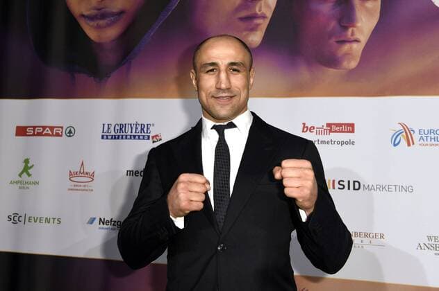 Arthur Abraham bei der Weltpremiere des Imagefilms Urban Records zur Leichtathletik-EM Berlin 2018 im Zoo Palast. Berlin, 27.02.2017 Foto:xF.xKernx xFuturexImage