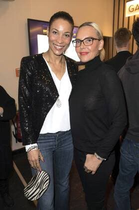 Annabelle Mandeng und Natascha Ochsenknecht bei der Weltpremiere des Imagefilms Urban Records zur Leichtathletik-EM Berlin 2018 im Zoo Palast. Berlin, 27.02.2017 Foto:xF.xKernx xFuturexImage