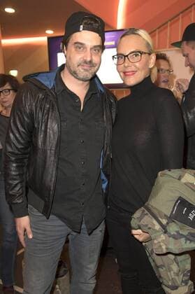 Raphael Vogt und Natascha Ochsenknecht bei der Weltpremiere des Imagefilms Urban Records zur Leichtathletik-EM Berlin 2018 im Zoo Palast. Berlin, 27.02.2017 Foto:xF.xKernx xFuturexImage
