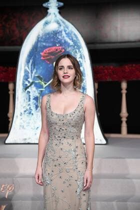 SHANGHAI, CHINA - FEBRUARY 27: British actress Emma Watson attends the premiere of American director Bill Condon s film Beauty and the Beast at Walt Disney Theatre on February 27, 2017 in Shanghai, China.  Copyright: xVCGx CFP500754787