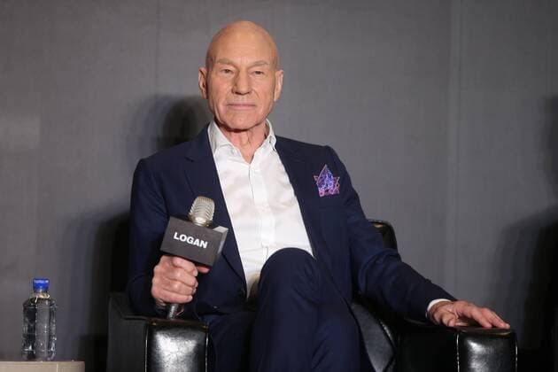 TAIPEI, CHINA - FEBRUARY 28: English actor Patrick Stewart attends the press conference of American director James Mangold s film Logan on February 28, 2017 in Taipei, Taiwan of China.  Copyright: xVCGx CFP500759146