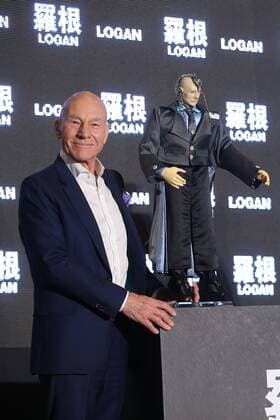 TAIPEI, CHINA - FEBRUARY 28: English actor Patrick Stewart attends the press conference of American director James Mangold s film Logan on February 28, 2017 in Taipei, Taiwan of China.  Copyright: xVCGx CFP500759152