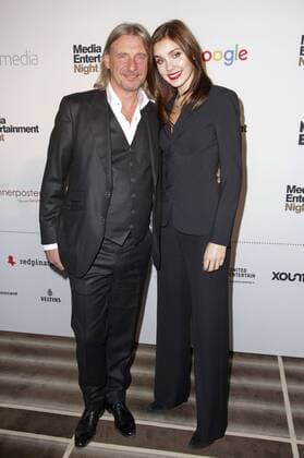 Frank Otto und Nathalie Volk bei der Media Entertainment Night 2017 im Hotel Westin in der Elbphilharmonie. Hamburg, 27.02.2017 Foto:xgbrcix xFuturexImage