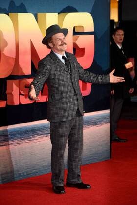 . 28 02 2017. London, United Kingdom. John C Reilly attends the European Premiere Of Kong: Skull Island in Leicester Square.  xKatexGreenx xi-Imagesx IIM-14541-0012