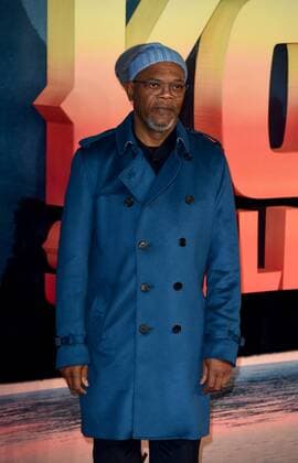 . 28 02 2017. London, United Kingdom. Samuel L Jackson attends the European Premiere Of Kong: Skull Island in Leicester Square.  xKatexGreenx xi-Imagesx IIM-14541-0017