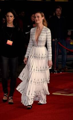 . 28 02 2017. London, United Kingdom. Brie Larson attends the European Premiere Of Kong: Skull Island in Leicester Square.  xKatexGreenx xi-Imagesx IIM-14541-0038