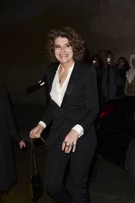 Fanny Ardant - Ankunft Modenschau Yves St Laurent - Paris - 28 02 2017 JBAutissier Panoramic 