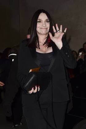 Beatrice Dalle - Ankunft Modenschau Yves St Laurent - Paris - 28 02 2017 JBAutissier Panoramic 