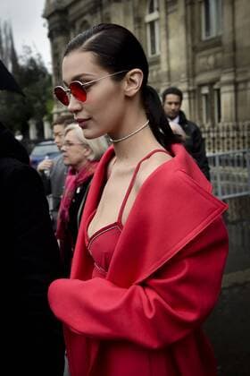Bella Hadid - Paris Fashion Week, Modenschau Lanvin - Paris, Frankreich - 01 03 2017 JBAutissier Panoramic 