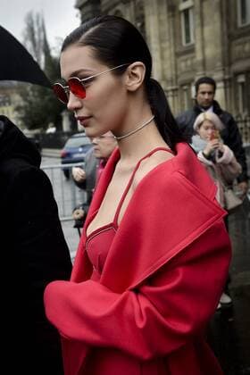 Bella Hadid - Paris Fashion Week, Modenschau Lanvin - Paris, Frankreich - 01 03 2017 JBAutissier Panoramic 