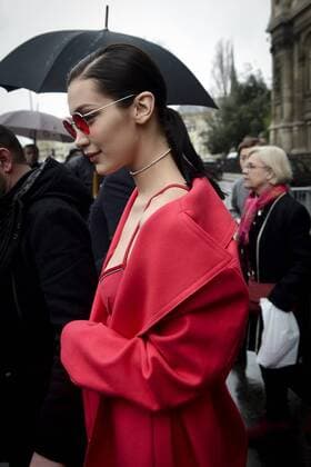 Bella Hadid - Paris Fashion Week, Modenschau Lanvin - Paris, Frankreich - 01 03 2017 JBAutissier Panoramic 
