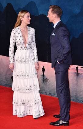 . 28 02 2017. London, United Kingdom. Brie Larson, Tom Hiddleston attend Kong Skull Island European film premiere. Premiere of King Kong origins story, focusing on the famous beast s world, at Cineworld Leicester Square, London  xNilsxJorgensenx xi-Imagesx IIM-14549-0041