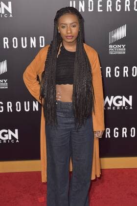 Imani Hakim bei der Season 2 Premiere der WGN America TV-Serie Underground im Westwood Village Theater. Los Angeles, 28.02.2017 Foto:xD.xStarbuckx xFuturexImage