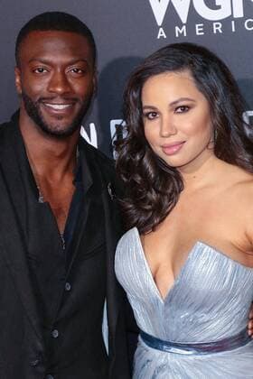 Aldis Hodge und Jurnee Smollett Bell bei der Serien Premiere von Underground (2.Staffel) am 28.02.2017 in Westwood, Los Angeles WGN America s Underground TV Series Season 2 Premiere in Los Angeles , 2017 