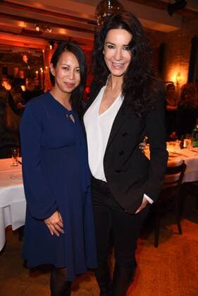 Minh-Khai Phan-Thi, Mariella Ahrens Ernstings Family Music & Fashion Dinner im Restaurant The Grand in Berlin am 01.03.2017