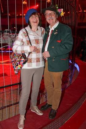 Wolfgang M.Prinz mit Freundin Conny Reimann, Circus Krone Maerz Premiere in Muenchen am 01.03.2017