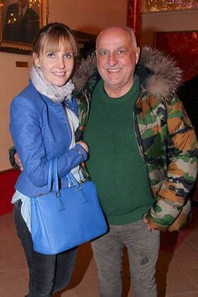 Dr.Axel Munz mit Tochter Nina, Circus Krone Maerz Premiere in Muenchen am 01.03.2017