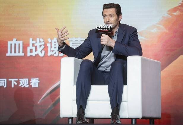 BEIJING, CHINA - MARCH 01: Australian actor and singer Hugh Jackman attends the premiere of American director James Mangold s film Logan on March 1, 2017 in Beijing, China.  Copyright: xVCGx CFP500808849