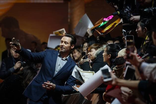 BEIJING, CHINA - MARCH 01: Australian actor and singer Hugh Jackman attends the premiere of American director James Mangold s film Logan on March 1, 2017 in Beijing, China.  Copyright: xVCGx CFP500808862