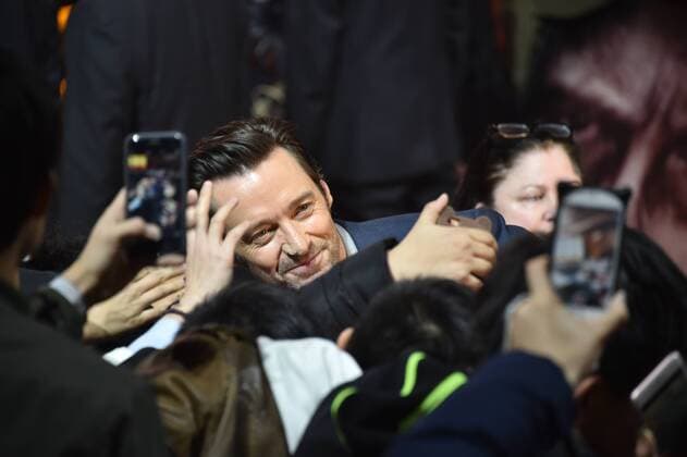 BEIJING, CHINA - MARCH 01: Australian actor and singer Hugh Jackman attends the premiere of American director James Mangold s film Logan on March 1, 2017 in Beijing, China.  Copyright: xVCGx CFP500808874