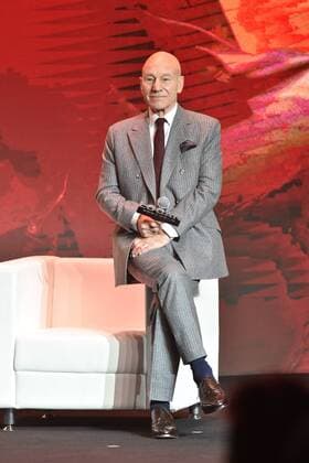 BEIJING, CHINA - MARCH 01: English actor Patrick Stewart attends the premiere of American director James Mangold s film Logan on March 1, 2017 in Beijing, China.  Copyright: xVCGx CFP500808879
