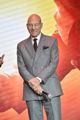 BEIJING, CHINA - MARCH 01: English actor Patrick Stewart attends the premiere of American director James Mangold s film Logan on March 1, 2017 in Beijing, China.  Copyright: xVCGx CFP500808886