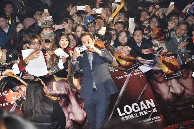 BEIJING, CHINA - MARCH 01: Australian actor and singer Hugh Jackman attends the premiere of American director James Mangold s film Logan on March 1, 2017 in Beijing, China.  Copyright: xVCGx CFP500808888