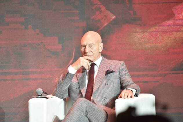 BEIJING, CHINA - MARCH 01: English actor Patrick Stewart attends the premiere of American director James Mangold s film Logan on March 1, 2017 in Beijing, China.  Copyright: xVCGx CFP500808889