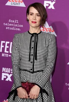 March 1, 2017 - Los Angeles, CA, United States - 1 March 2017 - Los Angeles, California - Sarah Paulson... FXÃ¢â‚¬â ¢s Feud: Bette and Joan Premiere held at the GraumanÃ¢â‚¬â ¢s Chinese Theatre. Photo Credit: AdMedia Los Angeles United States - ZUMAa123 20170301_zaa_a123_038 Copyright: xAdmediax