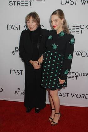 Shirley Maclaine, Amanda Seyfried 3 1 2017 The Los Angeles Premiere of The Last Word held at the Arclight Hollywood in Los Angeles, CA  Copyright: xCronosFoto JulianxBlythex Cronoshnw1Mar201766207