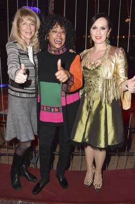 Linda Jo Rizzo, Joan Orleans und Angelika Zwerenz bei der Premiere der 3. Winterspielzeit 2017 des Circus Krone im Kronebau. München, 01.03.2017 Foto:xP.xSchönbergerx xFuturexImage
