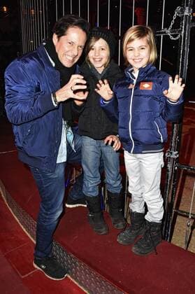 Christof Arnold mit Luan und Lenny bei der Premiere der 3. Winterspielzeit 2017 des Circus Krone im Kronebau. München, 01.03.2017 Foto:xP.xSchönbergerx xFuturexImage