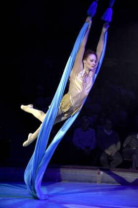 Olga Moreva bei der Premiere der 3. Winterspielzeit 2017 des Circus Krone im Kronebau. München, 01.03.2017 Foto:xP.xSchönbergerx xFuturexImage