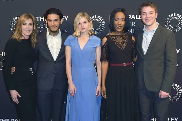 Felicity Huffman, Richard Cabral, Ana Mulvoy-Ten, Mickaelle X. Bizet und Connor Jessup bei der Season 3 Premiere der ABC TV-Serie American Crime im Paley Center for Media. Beverly Hills, 01.03.2017 Foto:xD.xStarbuckx xFuturexImage