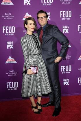 LOS ANGELES - MAR 1: Sarah Paulson, Jason Butler Harner at the Feud: Bette And Joan Premiere Screening at the TCL Chinese Theater IMAX on March 1, 2017 in Los Angeles, CA  Copyright: xHPAx xIPAx xHutchinsxPhotox