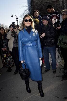 Miroslava Duma CELEBRITES : Ankunft - Defile Chloe - Paris - 02 03 2017 JBAutissier Panoramic 