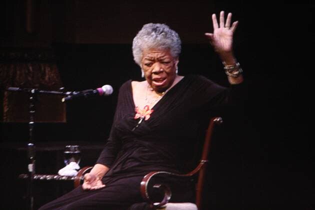 IMAGO ICONS: Maya Angelou Nov 12, 2009 - San Francisco, California, USA - Actress, poet, best selling author and DR. MAYA ANGELOU who told her Glide story during Glide s Annual Holiday Festival celebrating Rev. Celil Williams 45th year at Glide Church. A benefit for Mo s Kitchen and Glide programs to help the homeless. The celebration took place at the War Memorial Opera House. - ZUMAa07_ 20091112_clb_a07_518 Copyright: xDanexAndrewx