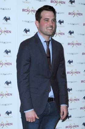 Ex TOWIE cast member Ricky Rayment attends the UK Premiere of Iron Men at the Genesis Cinema in Mile End, London. MARCH 2nd 2017  TSTx17263