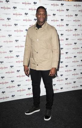 English professional footballer Marlon Harewood attends the UK Premiere of Iron Men at the Genesis Cinema in Mile End, London. MARCH 2nd 2017  TSTx17263