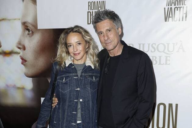 Helene de Fougerolles mit Freund Marc Simoncini CELEBRITES : Vor Filmpremiere Premiere La Confession - Paris - 02 03 2017 GwendolineLeGoff Panoramic 
