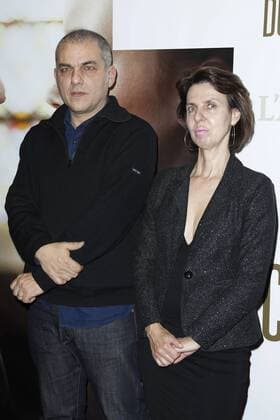 Nicolas Boukhrief et Beatrice Szapiro CELEBRITES : Vor Filmpremiere Premiere La Confession - Paris - 02 03 2017 GwendolineLeGoff Panoramic 
