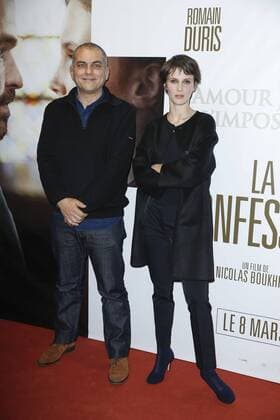 Nicolas Boukhrief Marine VACTH CELEBRITES : Vor Filmpremiere Premiere La Confession - Paris - 02 03 2017 GwendolineLeGoff Panoramic 