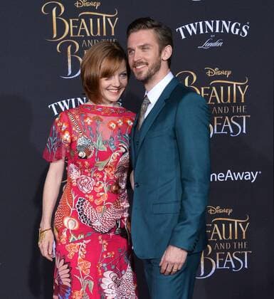 Cast member Dan Stevens and his wife Susie Hariet attend the premiere of the motion picture romantic musical fantasy Beauty and the Beast at the El Capitan Theatre in the Hollywood section of Los Angeles on March 2, 2017. Storyline: A young prince, imprisoned in the form of a beast, can be freed only by true love. What may be his only opportunity arrives when he meets Belle, the only human girl to ever visit the castle since it was enchanted.  LAP2017030226 JIMxRUYMEN