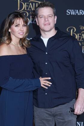 Luciana Barroso, Matt Damon 03 02 2017 The World Premiere of Beauty and the Beast held at the El Capitan Theater in Hollywood, CA  Copyright: xCronos IzumixHasegawax Cronoshnw2Mar201766454