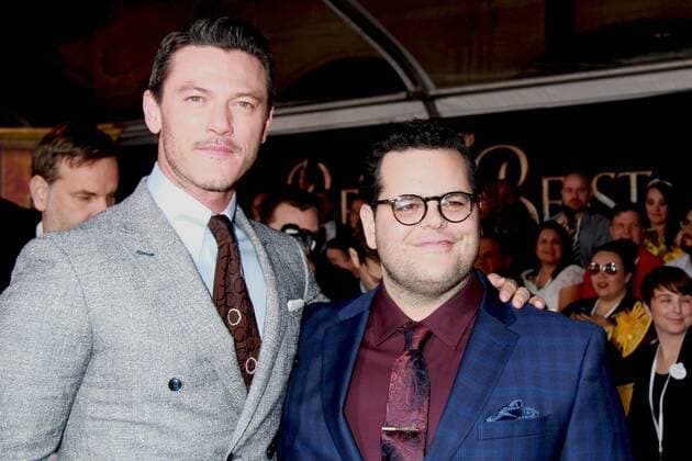 Luke Evans, Josh Gad 03 02 2017 The World Premiere of Beauty and the Beast held at the El Capitan Theater in Hollywood, CA  Copyright: xCronos IzumixHasegawax Cronoshnw2Mar201766456