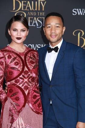 Chrissy Teigen, John Legend 03 02 2017 The World Premiere of Beauty and the Beast held at the El Capitan Theater in Hollywood, CA  Copyright: xCronos IzumixHasegawax Cronoshnw2Mar201766477
