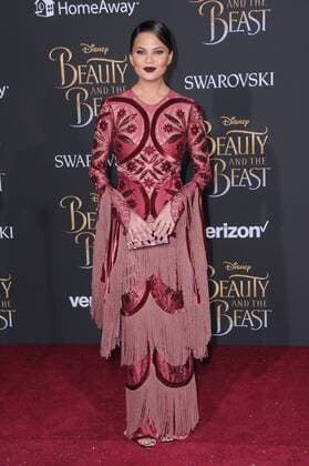 March 2, 2017 - Hollywood, CA, United States - 02 March 2017 - Hollywood, California - Chrissy Teigen. Los Angeles premiere of Disney s Beauty and the Beast held at El Capitan Theatre. Photo Credit: AdMedia Hollywood United States - ZUMAa123 20170302_zaa_a123_168 Copyright: xBirdiexThompsonx