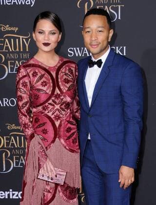 March 2, 2017 - Hollywood, CA, United States - 02 March 2017 - Hollywood, California - Chrissy Teigen, John Legend. Los Angeles premiere of Disney s Beauty and the Beast held at El Capitan Theatre. Photo Credit: AdMedia Hollywood United States - ZUMAa123 20170302_zaa_a123_199 Copyright: xBirdiexThompsonx