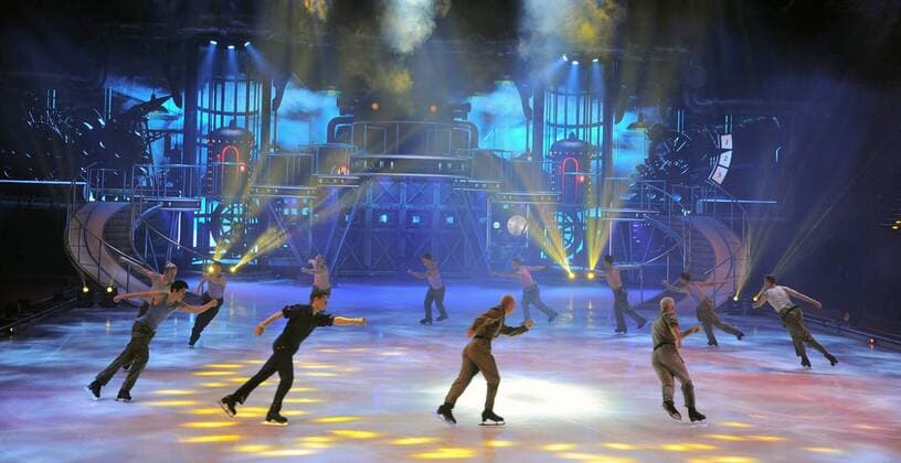 Auszuege aus der neuen rockigen Holiday on Ice Premiere BELIEVE, eine Inszenierung Ueber Romeo und Julia in Berlin, am 03.03.2017