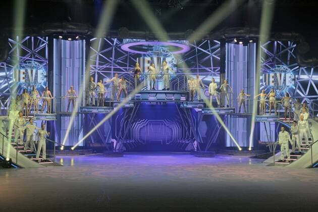Auszuege aus der neuen rockigen Holiday on Ice Premiere BELIEVE, eine Inszenierung Ueber Romeo und Julia in Berlin, am 03.03.2017